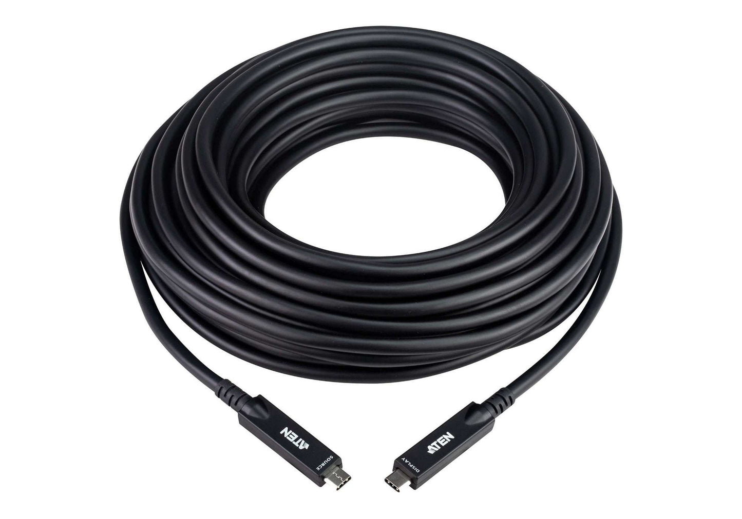 ATEN UE3415F-AT | UE34 Series USB-C Active Optical Cable, 15 m, Ultra HD Video