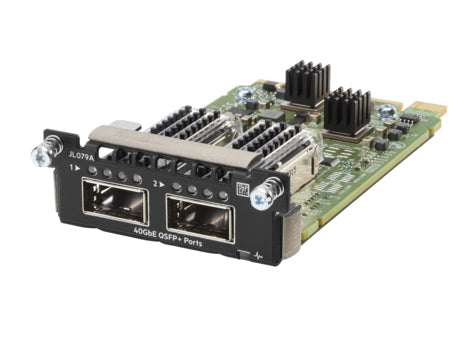 Aruba JL079A | 3810M 2-Port QSFP+ 40GbE Module for High-Speed Networking