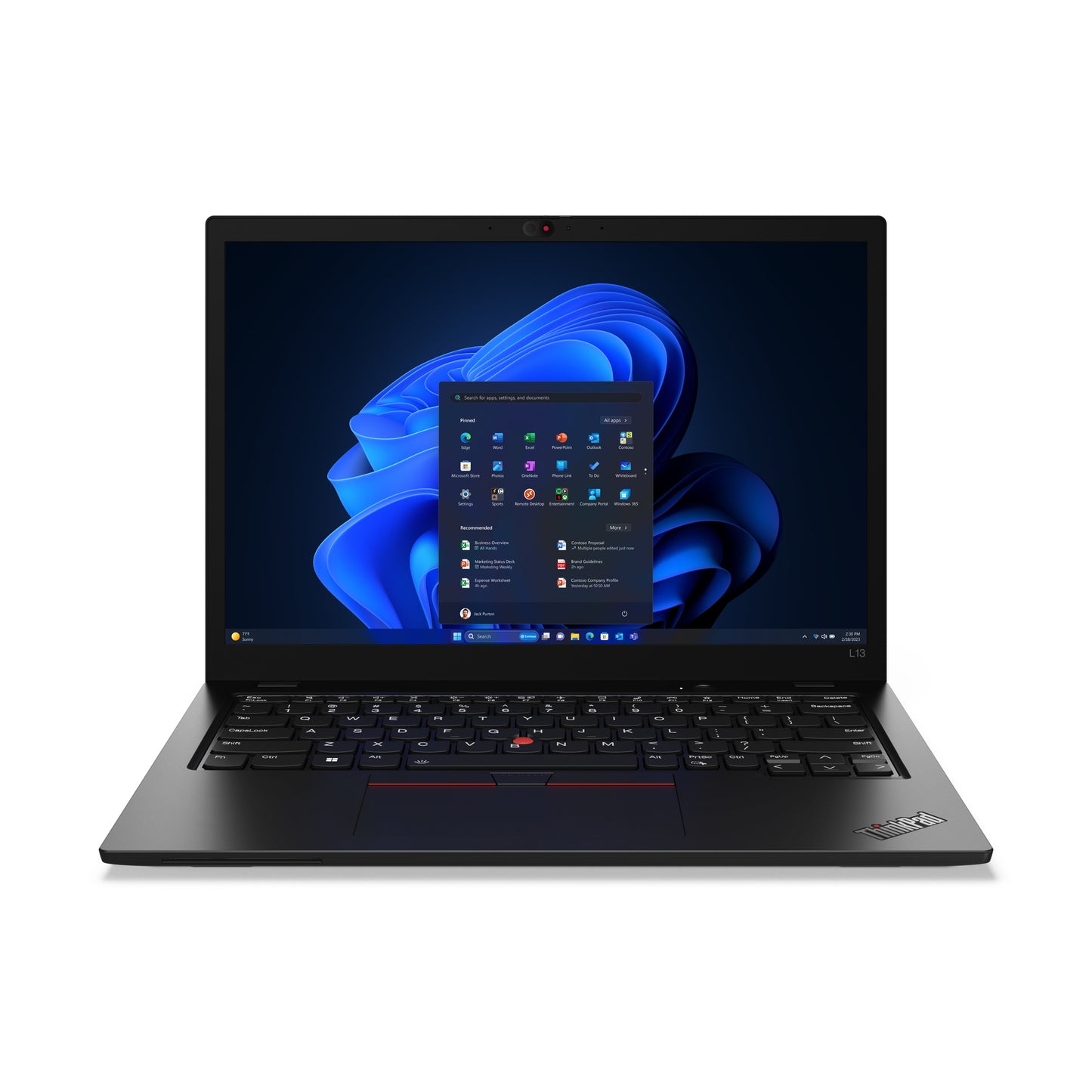 Lenovo 21LB000YAU | ThinkPad L13 Gen 5 Laptop, Intel Core Ultra 7, 16GB RAM, 512GB SSD, 13.3" WSXGA Display, Win 11 Pro
