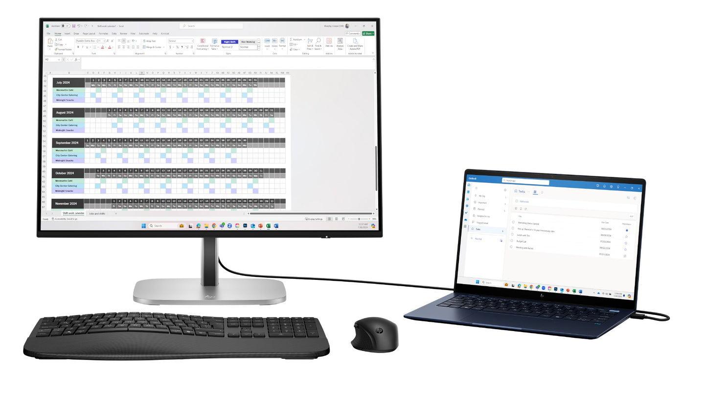 HP 9D9A7AA | Series 5 Pro 24" WUXGA Monitor, 524pn