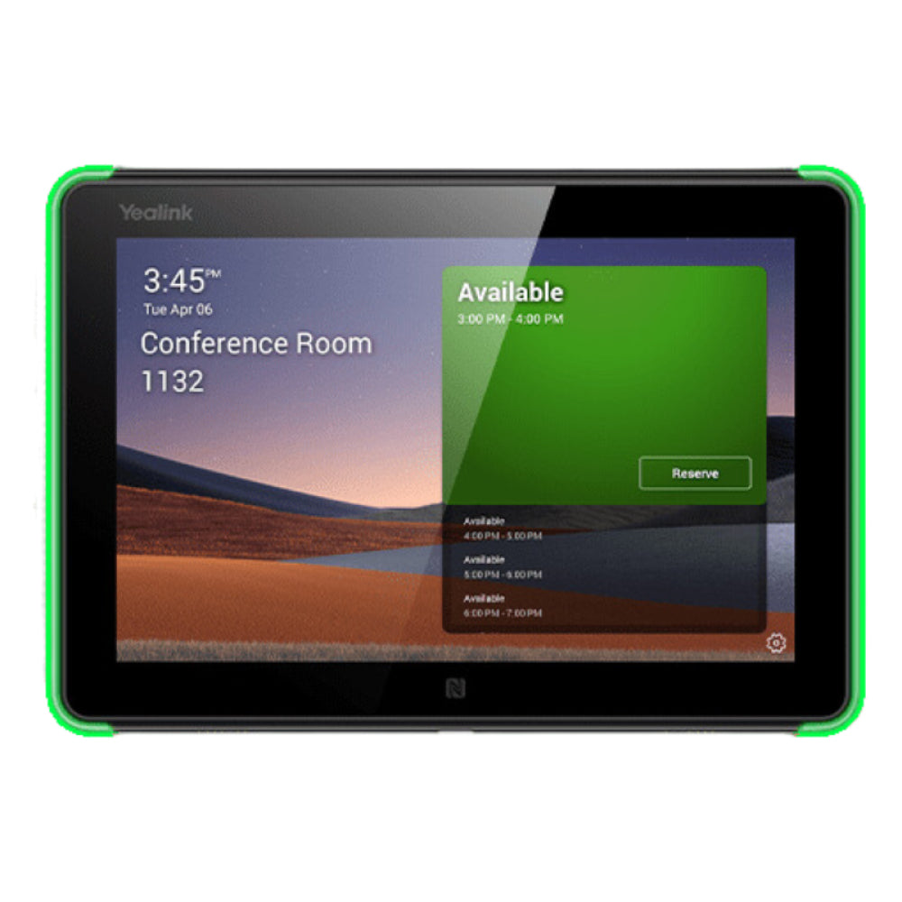 Yealink ROOMPANEL-PLUS-BLACK | 10.1" Display, Wi-Fi 5, Bluetooth, Room Management Panel