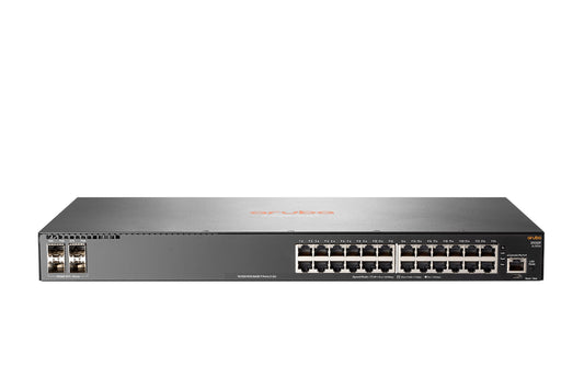 Aruba JL253A#ABG | 2930F 24G 4SFP+ L3 Managed Switch, 24 Gigabit Ports, 4 SFP+ Uplinks