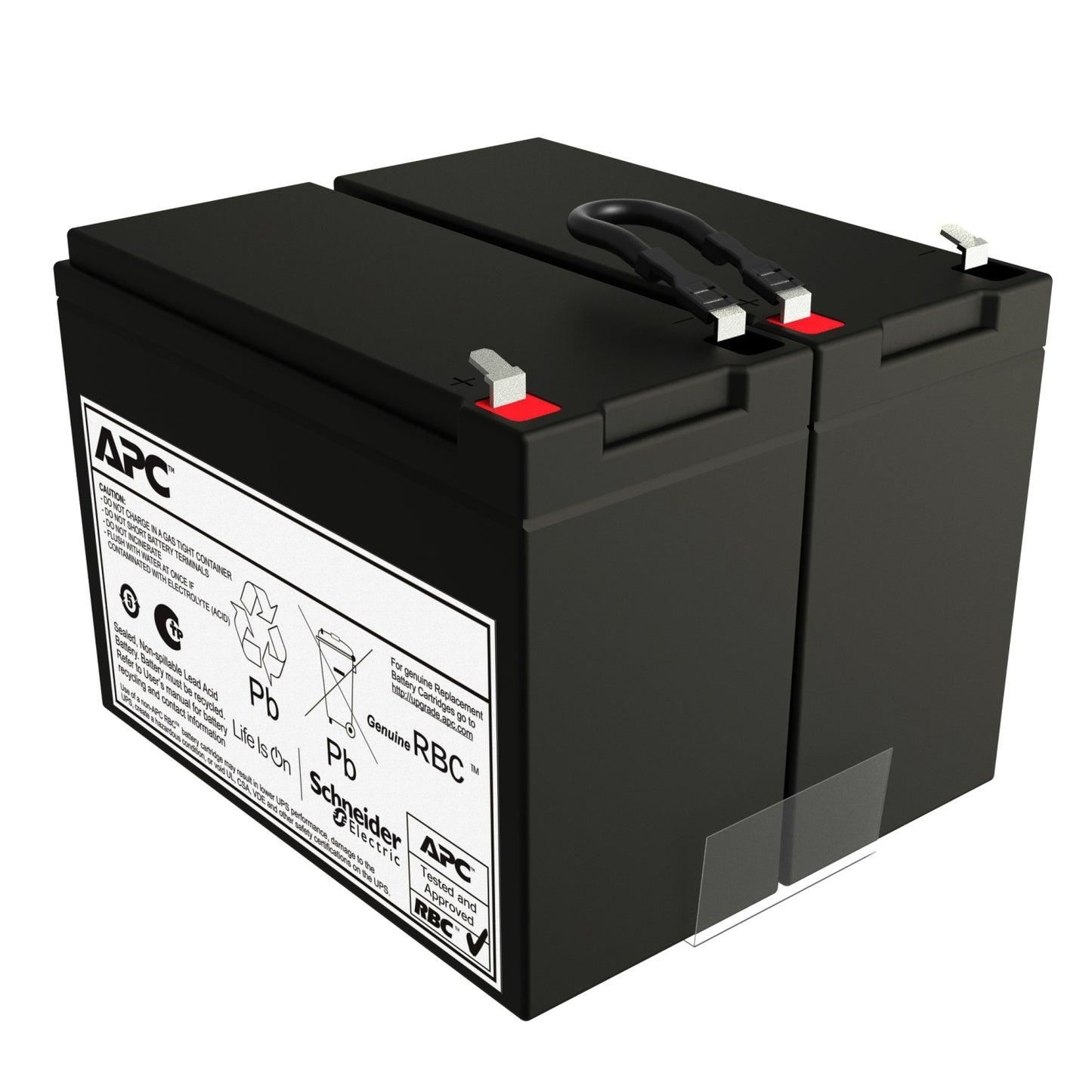 APC APCRBCV207 | APC Replacement Battery Cartridge VRLA 10Ah 24V DC for UPS with 2-Year Warranty