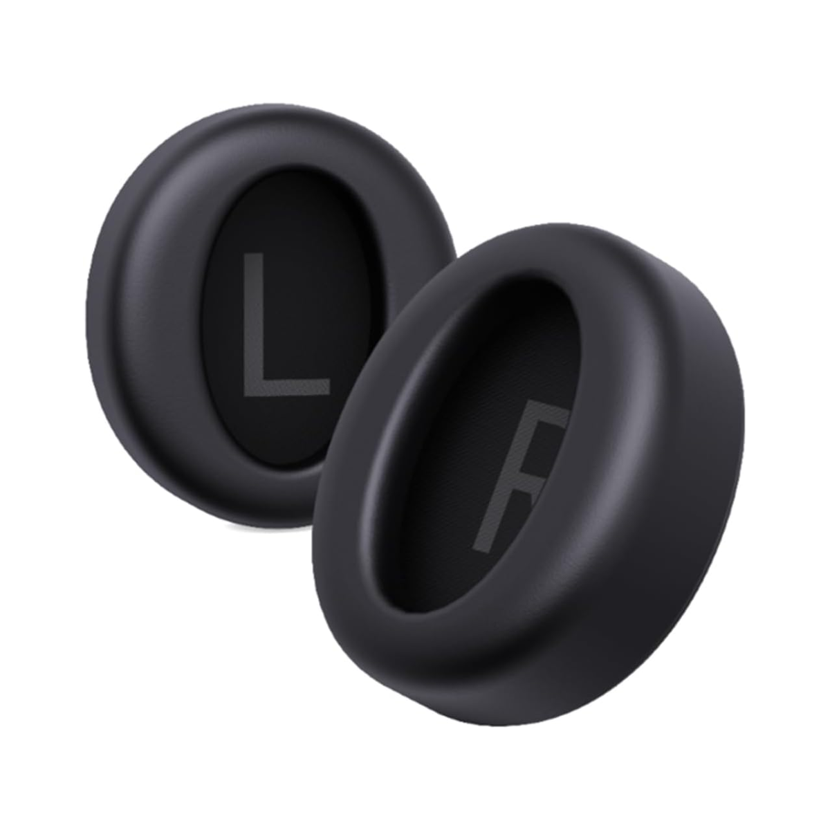 Yealink BH76 black silicone ear pads with L R markings 1 pair