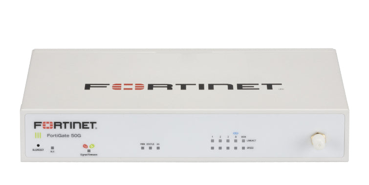 Fortinet FG-51G | FortiGate 51G SMB Firewall, 5 x 1GbE (4 x Internal, 1 x WAN), 64GB SSD