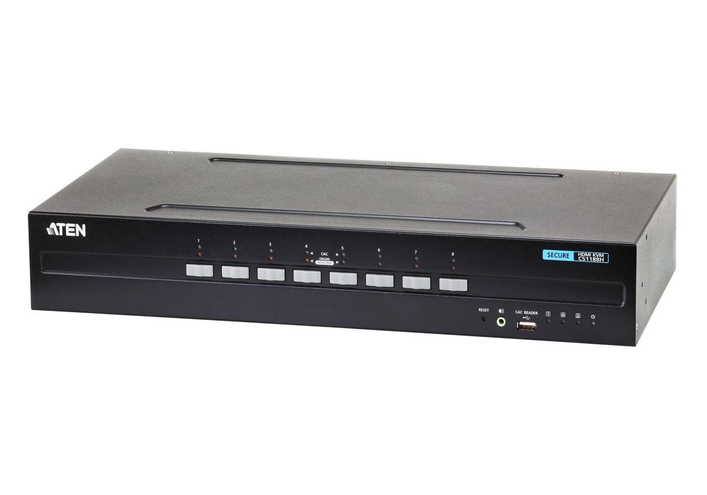 ATEN CS1188H-AT-U | CS1188H Secure USB HDMI KVM Switch 8 x Ports, 4K@30Hz, PSS PP v3.0
