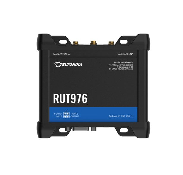 Teltonika RUT976000200 | RUT976 Redcap 5G Router, Dual-SIM, 4x Ethernet Ports, 240V