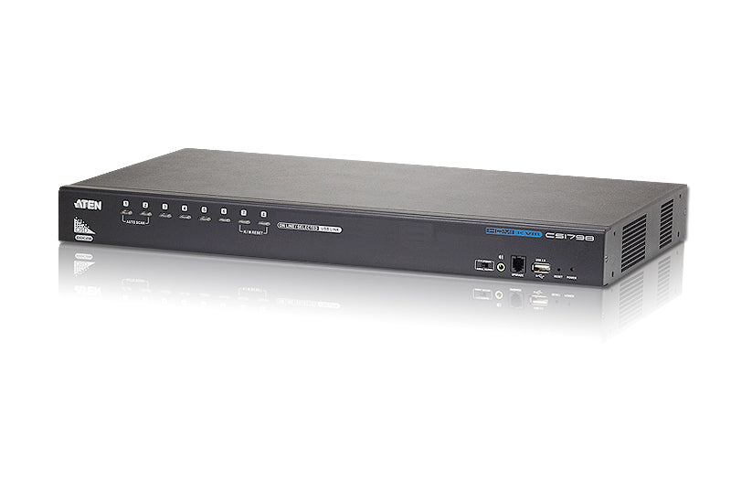 ATEN CS1798-AT-U | CS1798 8 x USB/HDMI KVM Switch with Audio, 1080p, Cascade to 512