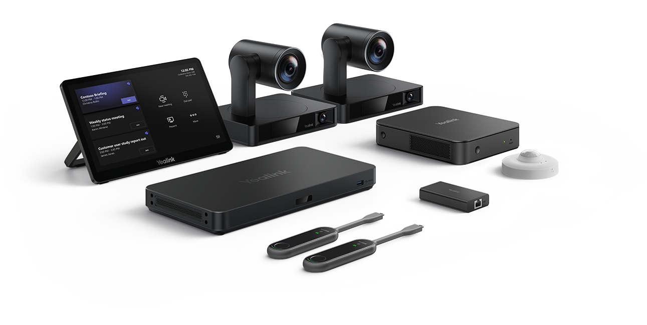 Yealink MVCS90-C5-007 | 4K Dual Camera, Microsoft Teams Rooms Kit, No Audio