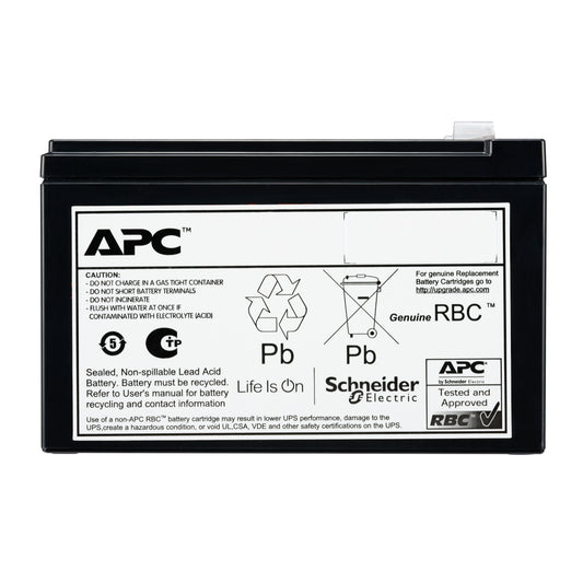 APC APCRBCV204 | APC Replacement Battery Cartridge, VRLA, 9Ah, 48V DC, 2-Year Warranty, UPS Replacement Battery