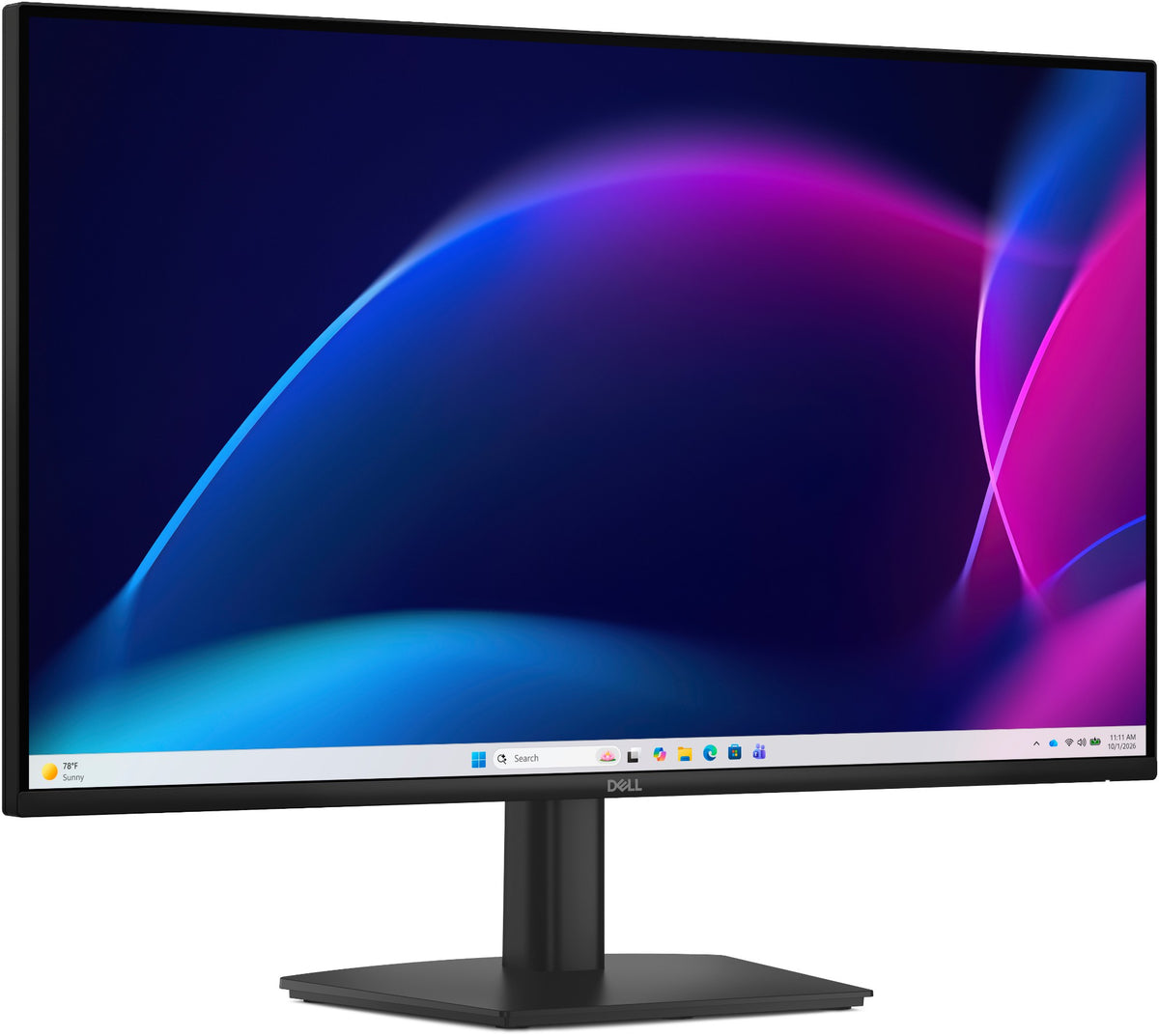 Dell E2726H | Pro 27" FHD IPS Monitor, 120Hz, DP/HDMI/VGA, Tilt