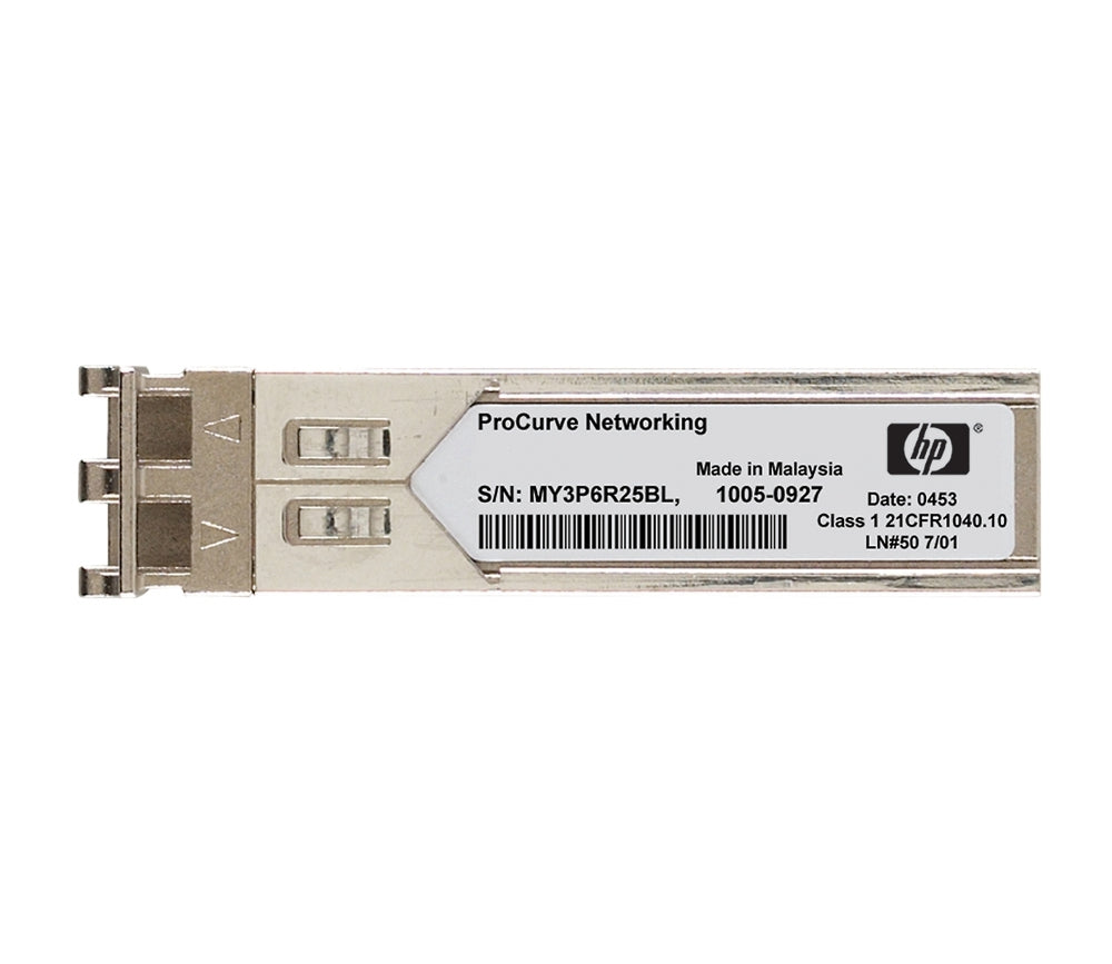 HPE JD107A | X130 10G XFP LC ZR Transceiver, 80km, 1550nm, Single Mode