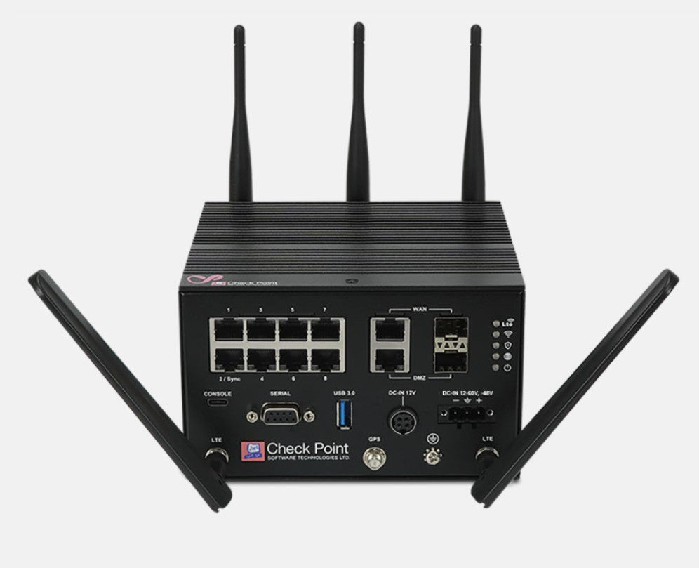 Check Point CPAP-SG1570R-SNBT-DC | 1570R Rugged Next, Generation Firewall Appliance, DC Power