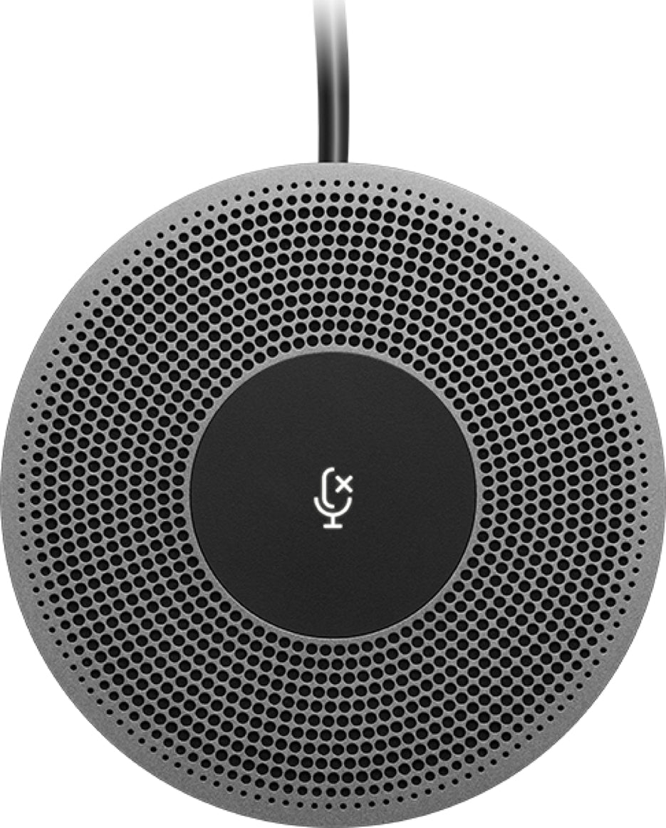 Logitech 989-000405 | Expansion Mic for MeetUp, 6m Range, Enhanced Audio Coverage