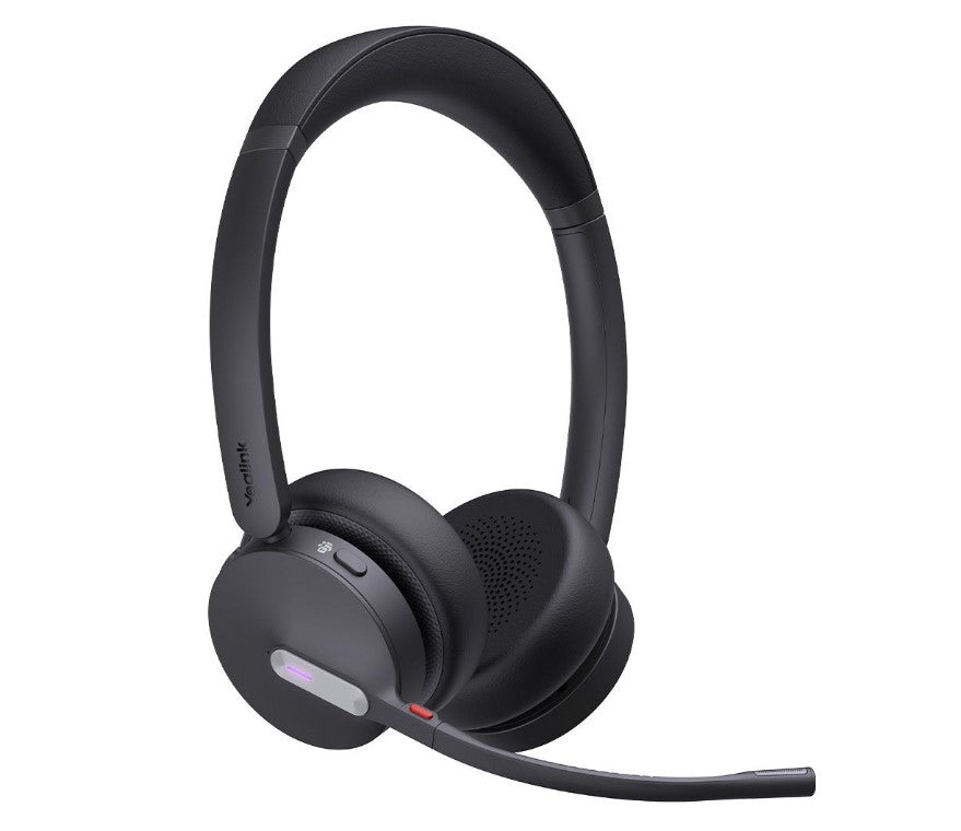 Yealink WH64 Hybrid-Dual-UC | WH64 Hybrid Dual UC DECT Wireless Headset, DECT & Bluetooth, 3-Mic Noise Cancellation, UC Certified