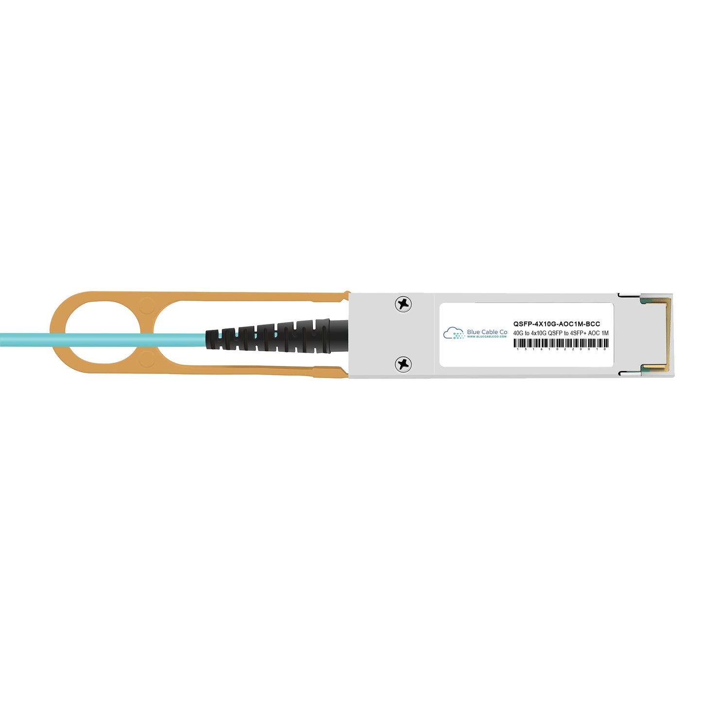 QSFP-4X10G-AOCxM-BCC | Cisco Compatible 40GB QSFP to 4 x 10GB SFP+ Active Optical Breakout Cable | 1M to 10M