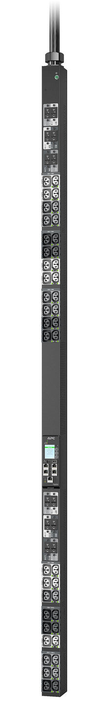 APC APDU11450SM black metal NetShelter PDU rack with outlets and display