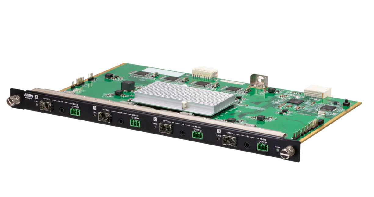 ATEN VM8584K1-AT | VM8584K1 4-Port 10G Optical Output Board | 4 x 10G SFP+ MM, 4K up to 300 m