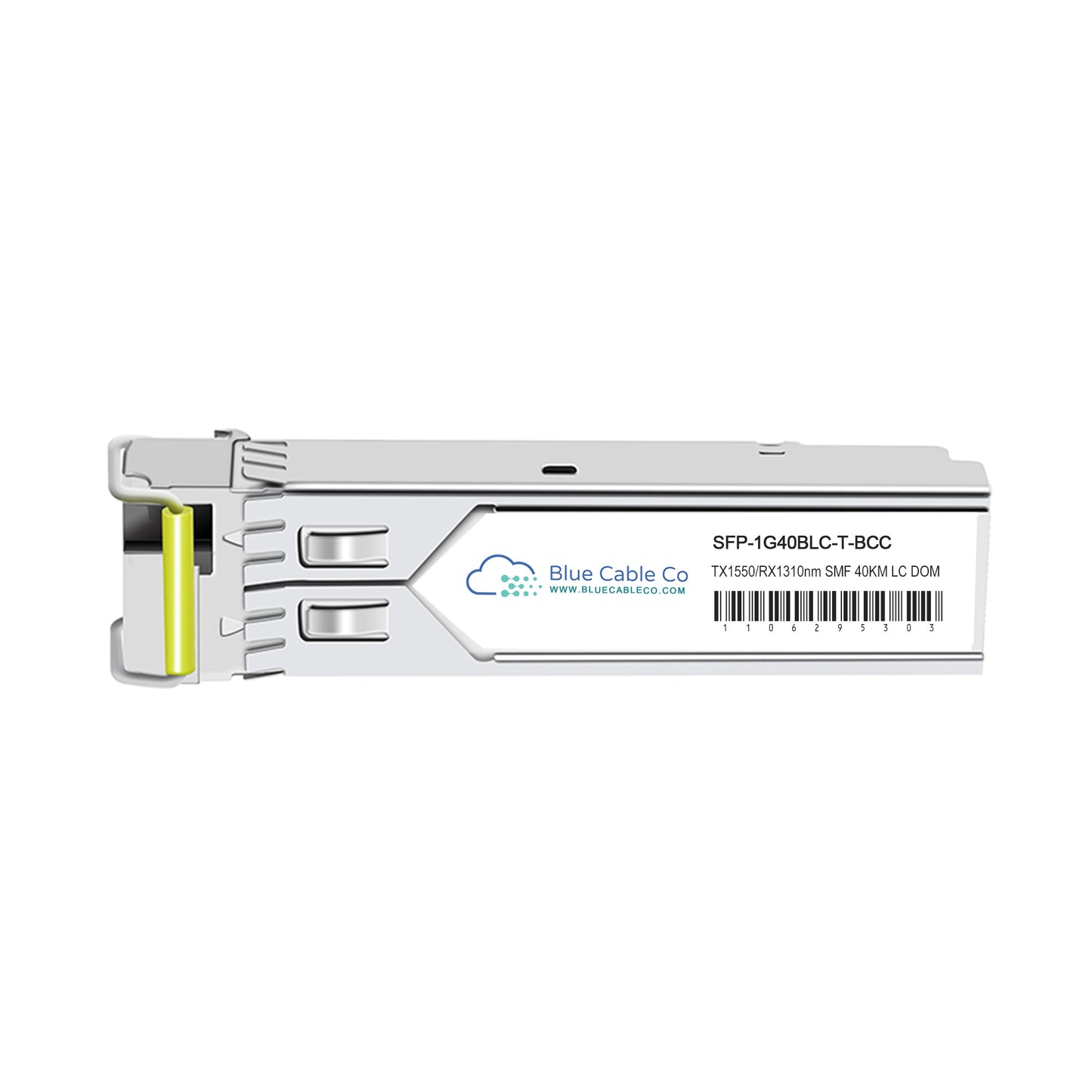 Moxa SFP-1G40BLC-T | WDM BiDi SFP Module 1000BaseSFP LC Port 40km TX 1550nm RX 1310nm -40 to 85°C Gigabit Ethernet