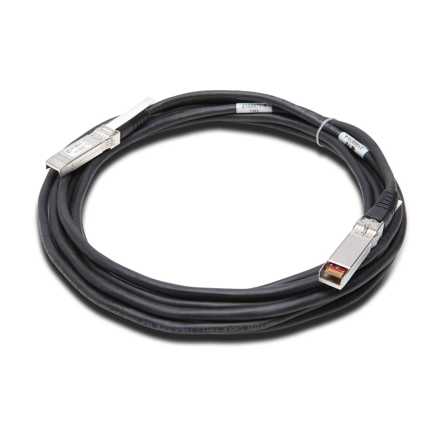 SFP+ to SFP+ DAC Cable, Passive, 10GB, 10GBASE-CU-BCC | Aruba Compatible 1 to 7 Meter