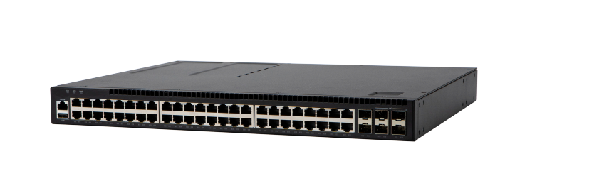 Fortinet FortiSwitch-AX2340S 48x1GbE ports 4x10G SFP+ uplinks front view