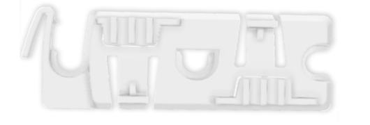 Clear plastic puzzle piece set for Arista OEM-MNT-AP-24MM AP mount kit