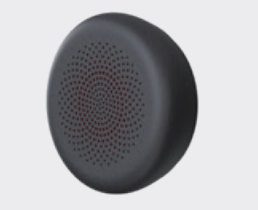 Yealink UH46 ear cushions 1 pair on black perforated speaker grille
