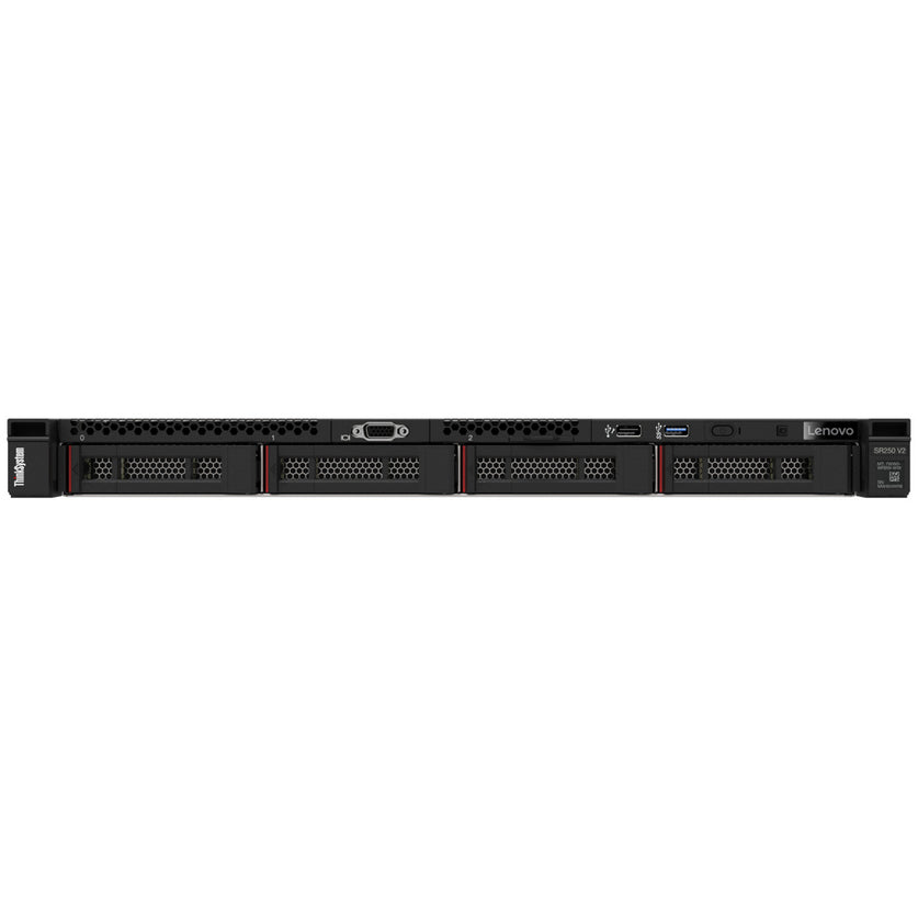 Lenovo 7D7QA03DAU | ThinkSystem SR250 V2, Xeon E-2324G, 16GB DDR4, 1U Rack Server