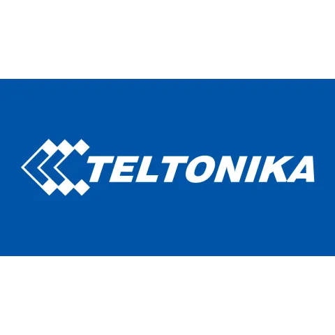 Teltonika logo on RUTC40 industrial LTE Cat 4 router product