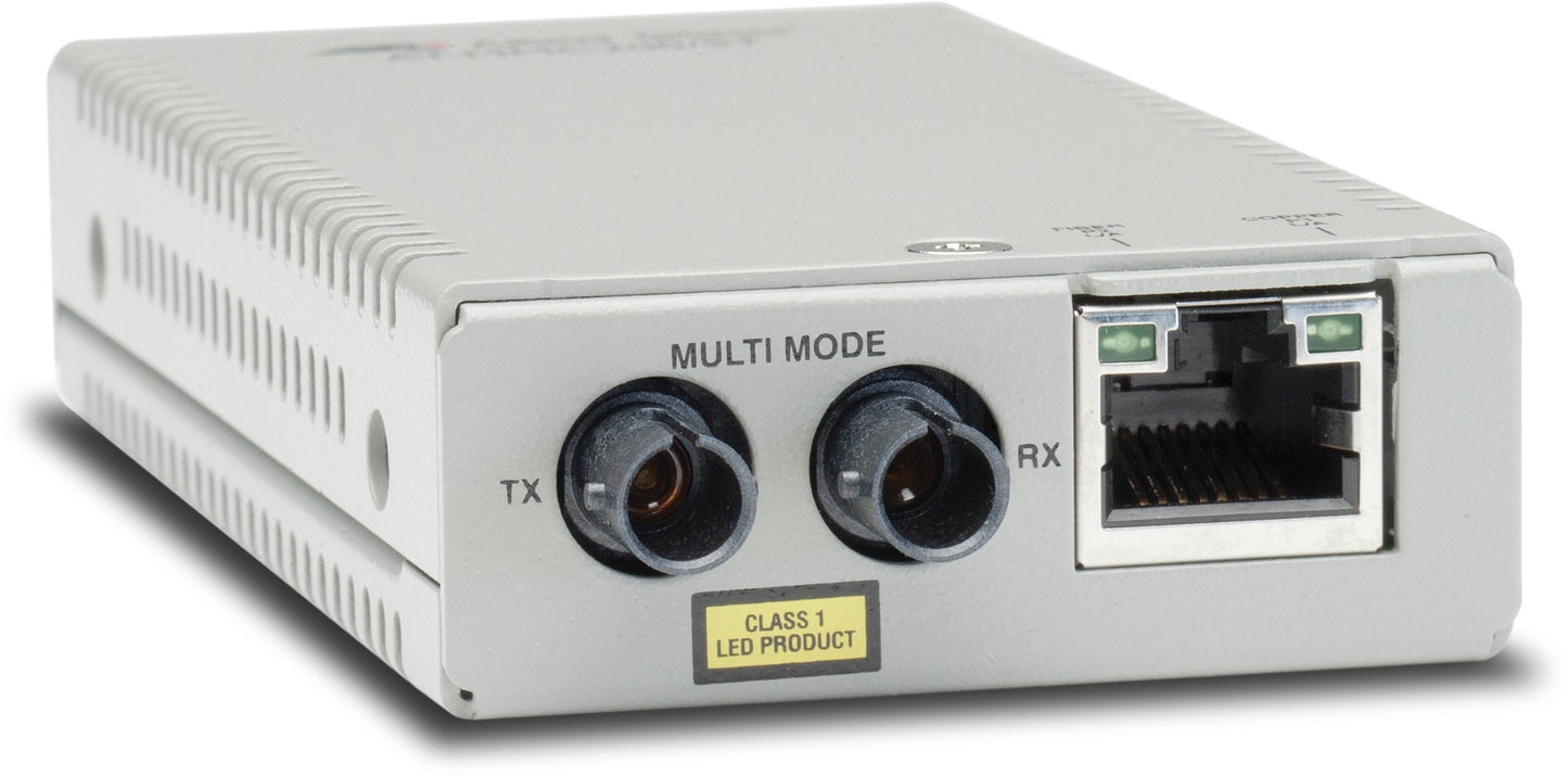Allied Telesis AT-MMC200/ST-960 | MMC200 100FX Media Converter, Multi-mode ST Fiber, 2km, TAA