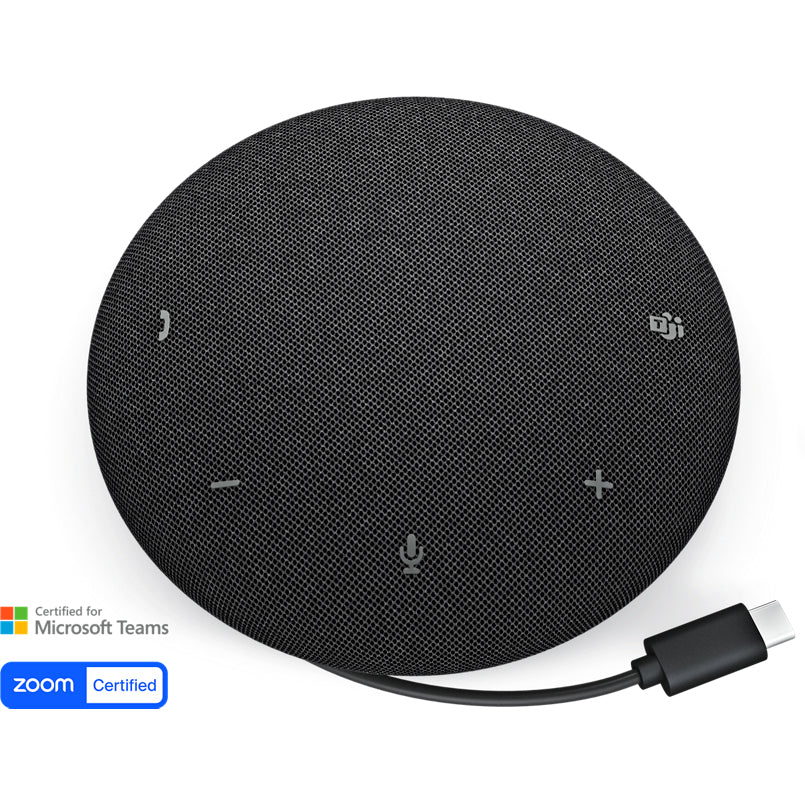 Dell 520-BBMM | SP325 Speakerphone, Universal USB Type-C, Black