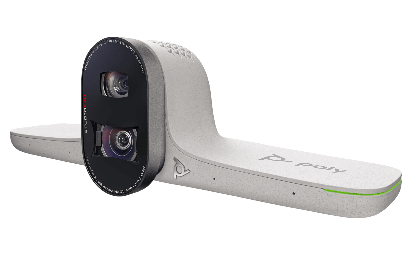 Poly 9C945AA E70 VC camera with black white 3D scanner dual lenses