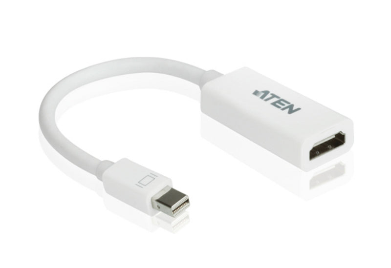 ATEN VC980-AT | VC980 Mini DisplayPort to HDMI Adapter, 1080p, 1 x Mini DP to 1 x HDMI