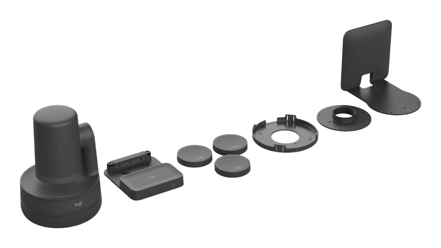 Logitech 991-000553 | Rally Camera Kit, Graphite, Advanced Optics, 2YR Warranty