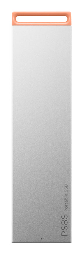 Lenovo GXB1T57739 | PS8S Portable SSD 512GB, USB-C 3.2 Gen 2, up to 1050MB/s, Metal Grey