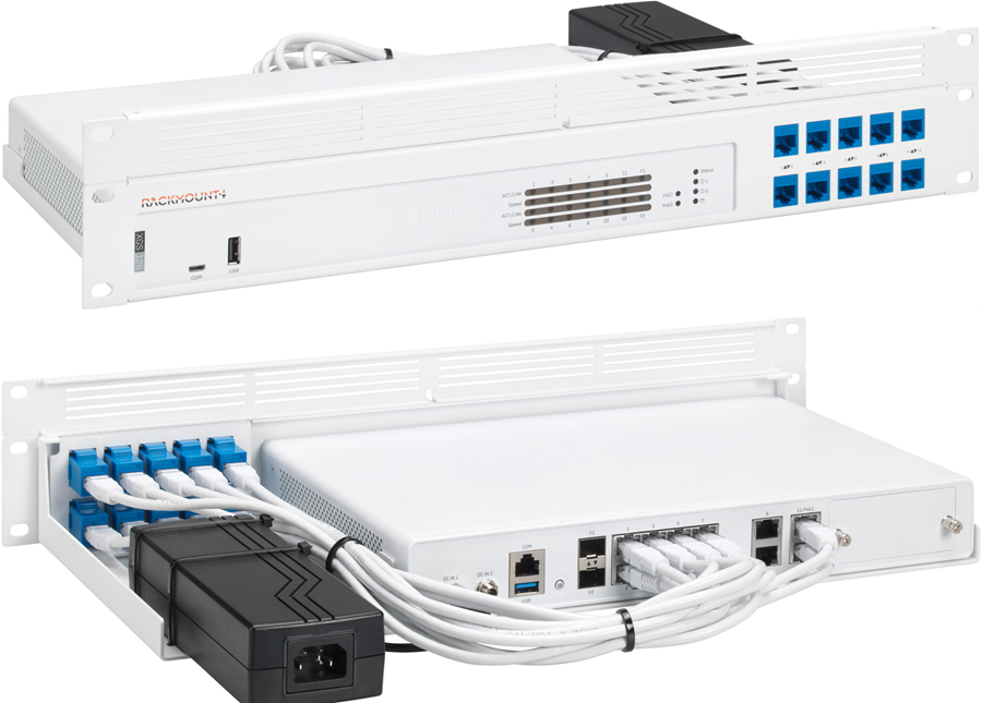 Sophos RM-SR-T12 | Rack Mount Kit for XGS 116/118/126/128/136/138, 1.3U/2U