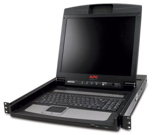 APC AP5717 | 1U, Integrated Keyboard and Touchpad, 17" Rack LCD Console