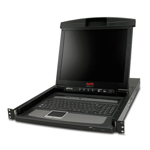 APC AP5808 | 17" Rack LCD Console with Integrated 8 Port Analog KVM Switch