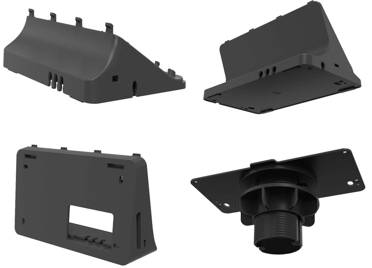 Yealink CTP25 MOUNT KITS | CTP25 Mounting Kit, High/Low Desk Stand, Wall Mount, Table Lock