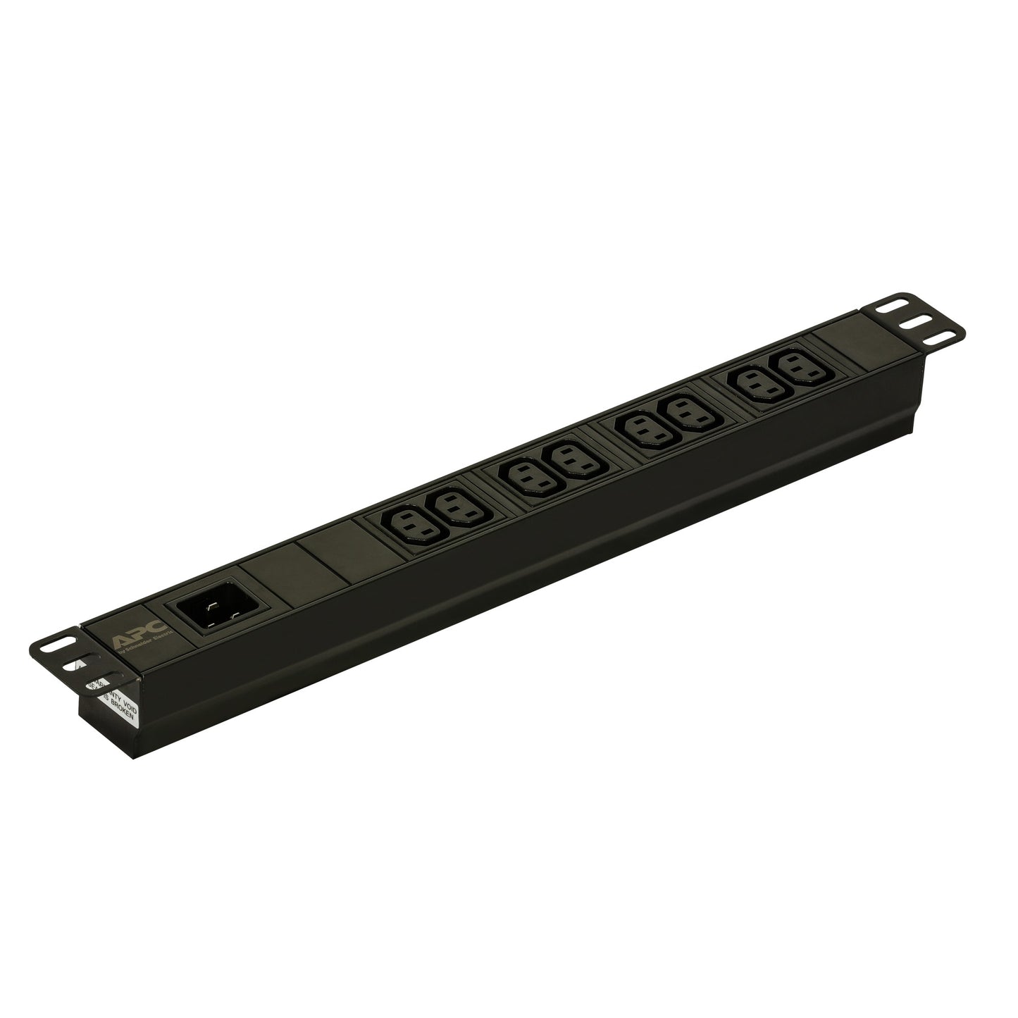 APC EPDU1016B | 1U 1-Phase 3.7kW 230V 16A Rack PDU with 8 C13 Outlets and IEC60320 C20 Inlet