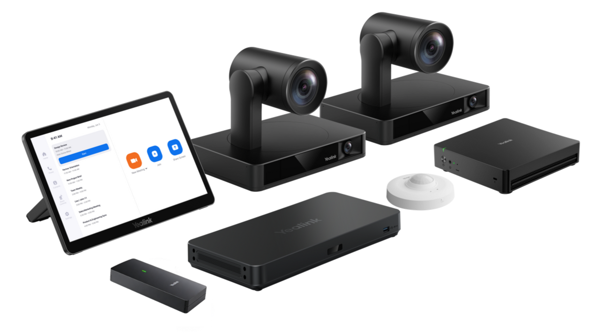 Yealink ZVC S90-C5U-004 | Zoom Rooms Kit, 2x UVC86 4K PTZ, MCore 4, MTouch Plus, AVHub
