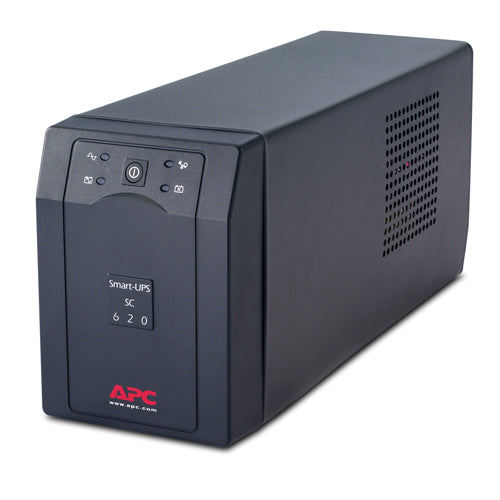APC SC620I | APC Smart-UPS SC 620VA 230V UPS, Line-Interactive, 390W, 4 IEC C13 Outlets, Automatic Voltage Regulation, LCD Display