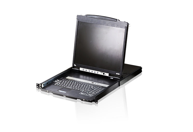 ATEN CL5816N-ATA-AU | CL5816N Dual Rail LCD KVM, 16 x Ports, 19" Display, 2nd Console