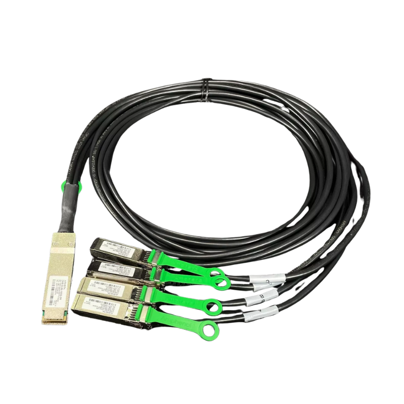 CAB-Q-4S-100G-xM-BCC | Arista Compatible 100GB QSFP to 4 x 25GB SFP25G Direct Attach Breakout Cable | 1M to 5M