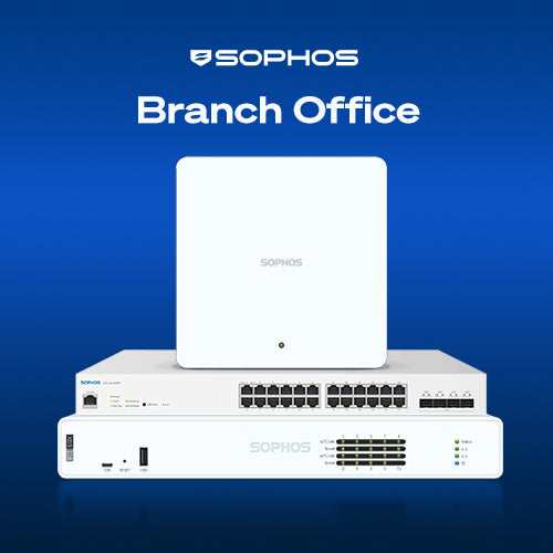 Sophos XGS118-24PSW-AP6-1Y | XGS118 Bundle: Firewall + 24 x 1GbE Switch + AP6 420, 1Y Xstream
