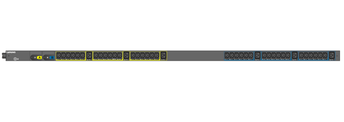 LENOVO 00YJ777 | PDU 42 AC Outlets, 0U, Black