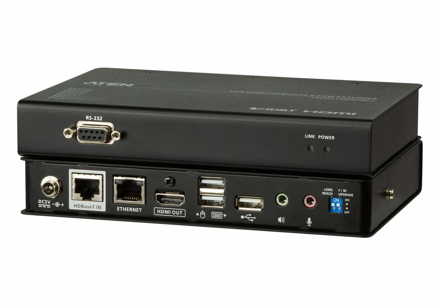 ATEN CE820-ATA-U | CE820 4K HDMI HDBaseT 2.0 KVM Extender Kit RS-232, USB 2.0, 150 m Long Reach