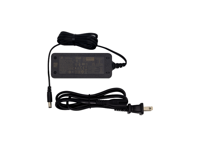 Poly 9W1A9AA 9W1A6AA black plastic AC adapter with coiled AU cord USB-C DC 12V