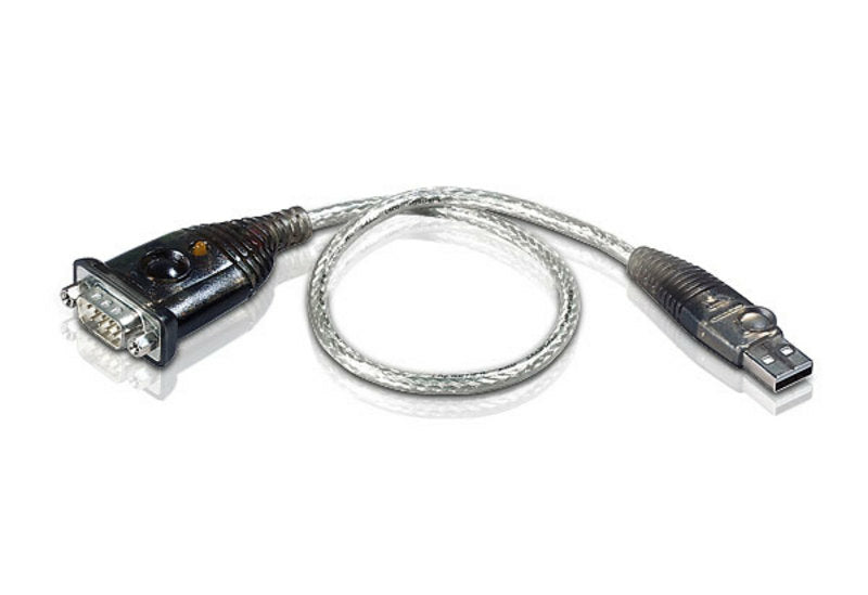 ATEN UC232A-AT | UC232A USB-to-Serial RS-232 Adapter, 1 x DB-9, 35cm Cable, up to 230 kbps