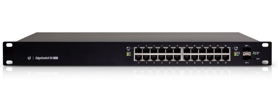 Ubiquiti ES-24-250W | L2/L3 Switch, 24 x 1GbE PoE+ Ports, 2x SFP, 1U Switch, 240V